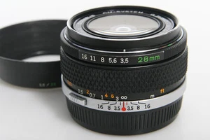 Olympus Zuiko Auto-W 28mm f3.5 Objectif Grand Angle - Manuel Focus - Photo 1 sur 1
