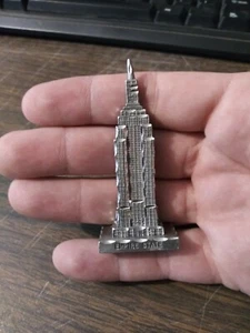 Pewter World's Most Famous Empire State - Pewter Made in USA - Picture 1 of 4