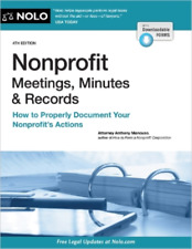Anthony Mancuso Nonprofit Meetings, Minutes & Records (Paperback) (US IMPORT)