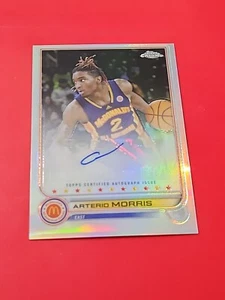 Arterio Morris 2022 Topps Chrome McDonalds Auto, #CA-AM - Bild 1 von 4
