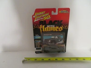 Johnny Lightning Street Freaks Black with Flame 1955 Chrysler C-300 Gry 2019 MOC - Picture 1 of 5
