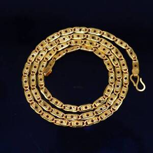 Hallmarked 22kt yellow gold handmade nawabi luxury gifting men's chain gch583