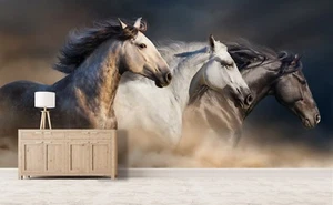 3D Horse Animal 467 Wallpaper Mural Paper Wall Print Murals UK Sidney - Picture 1 of 5