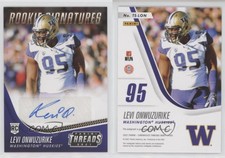 2021 Panini Chronicles Draft Picks Bronze Levi Onwuzurike #TS-LON Rookie Auto RC