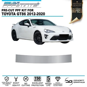 Stiefel Einstiegsschutz PPF Lackschutzfolie Kit für Toyota GT86 BRZ - Bild 1 von 2