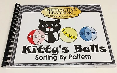 Libros interactivos de aprendizaje para niños - Patrones - con 36 tarjetas laminadas  Foto 1 de 3