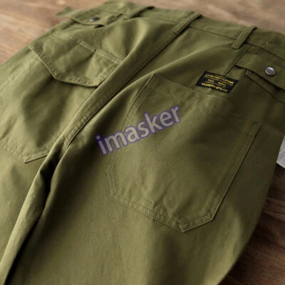  OG-107 American Vintage Men's Military Trousers Deck Loose Pants Straight Pants - Photo 1/4
