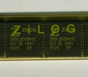 2 x Z85c3008vsc Serial Communication Controller 8 MHz, Zilog - plcc44 - Picture 1 of 1