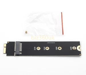 Carte adaptateur SSD M.2 NGFF pour Apple 2010-2011 MACBOOK Air A1369 A1370 NEUF - Photo 1/8