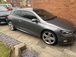 VW Scirocco RLine 12 Months MOT £35 Tax Service History 2 Keys Full Leather - Picture 1 of 24