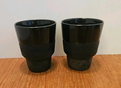 2 tazas de café Nespresso Touch Lungo tazas descontinuadas Geckeler Michels Foto 1 de 4