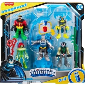 imaginxt DC Super Friends Batman Battle Multipack 5 Figuren & Zubehör Neu in OVP - Bild 1 von 2