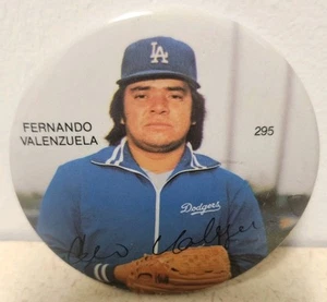 1978 LOS ANGELES DODGERS FERNANDO VALENZUELA “El TORO” METAL PIN Button Vintage - Picture 1 of 5