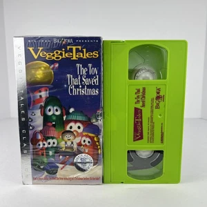 VeggieTales: The Toy that Saved Christmas VHS Tape Classic Edition Bonus - Picture 1 of 5