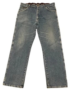 Pantalones de mezclilla para hombre Wrangler serie Performance de ajuste regular con cintura flexible 38x30 - Imagen 1 de 5