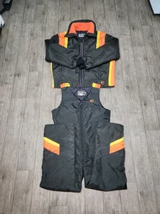 Vintage Arcticwear Arctic Cat Two Piece Snowmobile Suit Jacket Mens X-large  - Picture 1 of 24