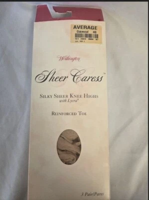 Worthington pura caricia hasta la rodilla punta reforzada avena promedio 40 3 pr NUEVO Foto 1 de 2