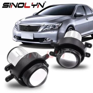 HID Bixenon Fog/Driving lights Projector Lens For Toyota Corolla Camry Yaris - Picture 1 of 12