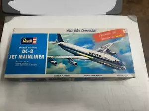Vintage Revell/Kikoler DC-8 Mainliner (United)...1/144...Kit H-242 - Foto 1 di 2