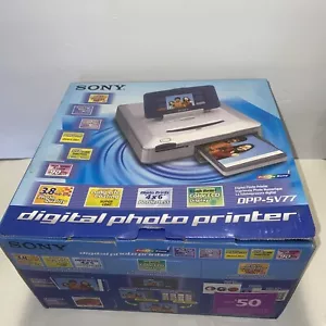 Sony DPP-SV77 Digital Photo Printer with Fold-up Monitor New - Picture 1 of 3