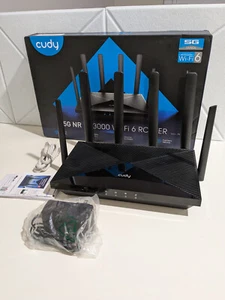 Cudy 5G NR AX3000 Wi-Fi 6 Router - Model P5 - RM520N-GL - Photo 1/7