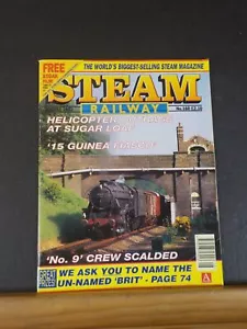 Steam Railway #160 1993 AugustHelicopter Outrage at Sugar Loaf $9 tripulación escaldada - Imagen 1 de 2