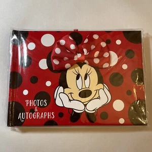 Disney Minnie Mouse Photo & Autograph Book New In Package - Picture 1 of 2