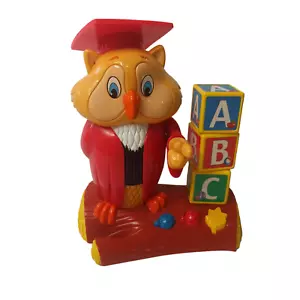 2002 VTG Hasbro ABC Singing Owl Gown Cap Educational Toy Game Children Family - Picture 1 of 17