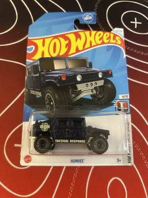 Hot Wheels Humvee 33/250 HW Primera Respuesta 4/10 Azul Foto 1 de 2