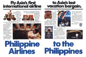 1982 Philippine Airlines: Asias First International Vintage Print Ad - Picture 1 of 1