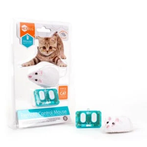 HEXBUG FERNBEDIENUNG MAUS KATZENSPIELZEUG WEISS BRANDNEU - Bild 1 von 3