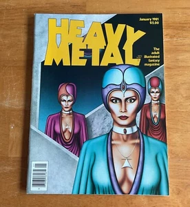 Heavy Metal V.4 #10 Januar 1981 The Adult Illustrated Fantasy Magazine - Bild 1 von 2