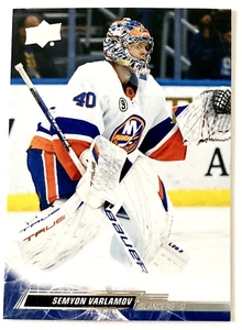 2022-23 UD Series 2 Islanders Semyon Varlamov Hockey Card #369 - Picture 1 of 1