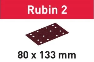Festool Schleifstreifen STF 80X133 P120 RU2/50 Rubin 2 – 499050 - Bild 1 von 1