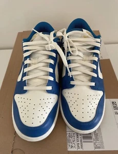 nike dunk low kansas city royal blu e bianche (suola oro) usate una sola volta - Foto 1 di 8