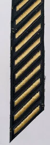 US Army Class A Dress Green Male Service Stripes 3 Years Per Gold On Green New - Picture 1 of 2