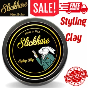 Styling Clay | Premium Men’S Hair Wax Paste Styling Clay | High Hold, 4 Oz Ultra - Picture 1 of 7