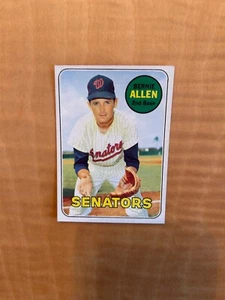 1969 TOPPS BASEBALL #27 BERNIE ALLEN!! NR-MINT!! $1 SHIPPING!! - Picture 1 of 2