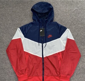 Nike Red Windbreaker Coats, Jackets 