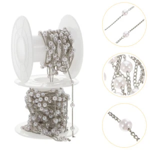 DIY Craft Chains Bulk Chains Beaded Flowers Patterns Tutorials DIY Alloy Chains - Picture 1 of 12