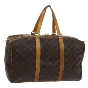 LOUIS VUITTON Monogram Sac Souple 45 Boston Bag M41624 LV Auth 116401 - Imagen 1 de 21