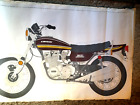 ??Kawasaki Fantastic Vintage Line Art Kz900 Poster Circa Mid 70'S