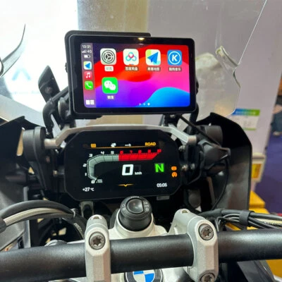 Android Auto 6 Inch Motorcycle GPS for BMW 1250GS R20 R1300GS RS1250 BT Carplay  - Bild 1 von 4