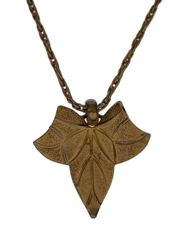 Collana Christian Dior donna foglia con top GLD