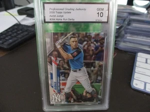Actualización Topps 2020 Aaron Judge Home Run Derby #264 PGA Gem 10 Yankees - Imagen 1 de 8