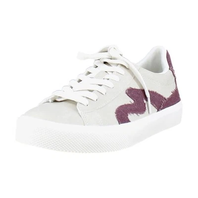 Tenis de moda Blowfish Vice para mujer beige/rojo de lona Foto 1 de 4