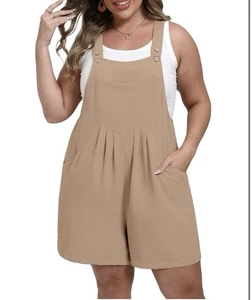 Olrik Strampler Jumpsuit Shorts Khaki - Bild 1 von 5
