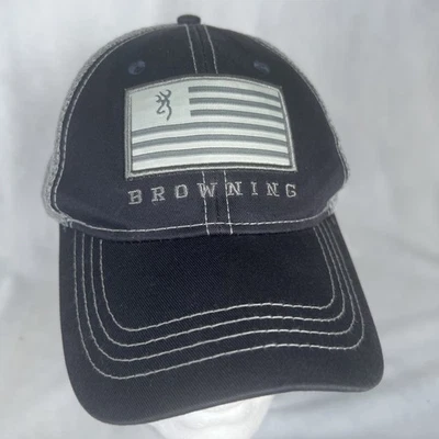 Sombrero Browning Gorra Snap Back Malla Camionero Parche Bordado Caza Rifle Caza Foto 1 de 4