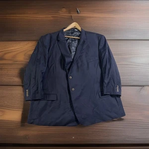 JOSEPH & FEISS GOLD Chaqueta Lana Blazer Abrigo Deportivo Calce Clásico Azul Marino Talla-60R - Imagen 1 de 12