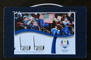 2025 Ryder Cup 12 1/2 Unze FORE Double Old-Fashioned Set 2 Gläser Neu - Bild 1 von 3